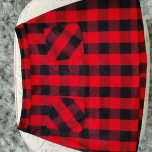 H&M plaid skirt size 8